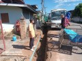 ดำเนินการติดตามโครงการก่อสร้างรางระบายน้ำ คสล.(ระหว่างบ้านนา ... Image 5